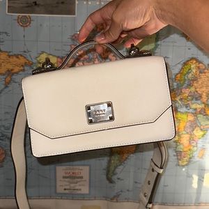 White DKNY Crossbody bag
